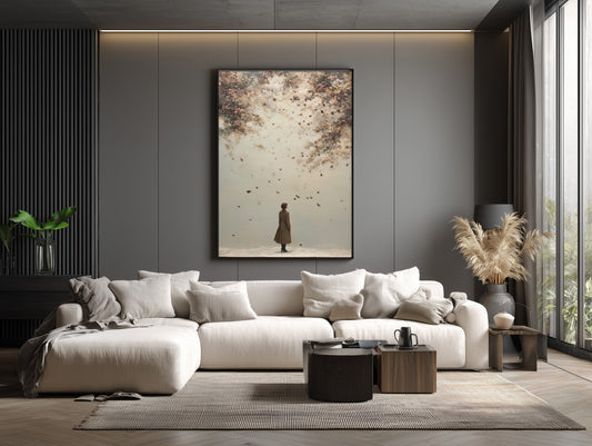 Ascendant Garden - Framed Canvas Print