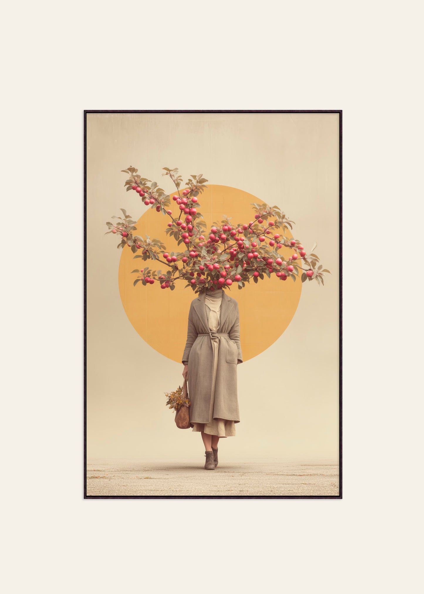 Harvest of Hindsight - Framed Canvas Print