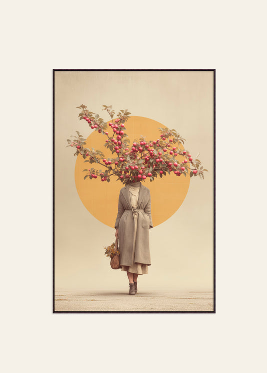 Harvest of Hindsight - Framed Canvas Print