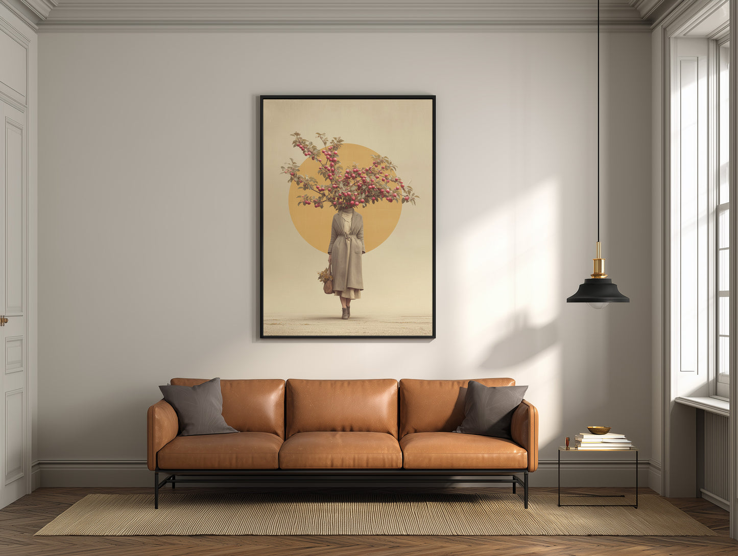 Harvest of Hindsight - Framed Canvas Print